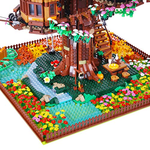 SENG Sakura - Juego de bloques de construcción para casa de árbol Lego 21318 (sin casa de árbol Lego)