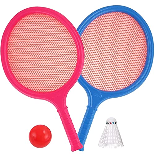 Set de bádminton para niños con 2 raquetas, bola y Birdie