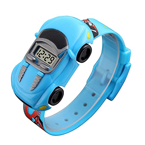 Sharplace Niños Smart Watch For Boys Kids Kids Toddler Smart Watch Juguetes para Niños de 5 a 10 años de Edad Niños SmartWatch Regalos para Niños Niños - Luz Azul