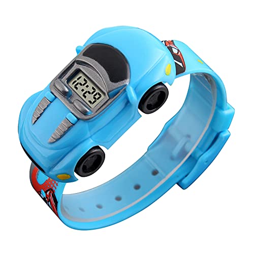 Sharplace Niños Smart Watch For Boys Kids Kids Toddler Smart Watch Juguetes para Niños de 5 a 10 años de Edad Niños SmartWatch Regalos para Niños Niños - Luz Azul