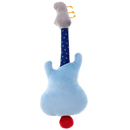 Sigikid Rattle Guitarra 'Papa & Me' Soft Toy-36 x 14 x 6 cms, Multicolor, 36 x 14 x 6 cm (Sigikid41923)