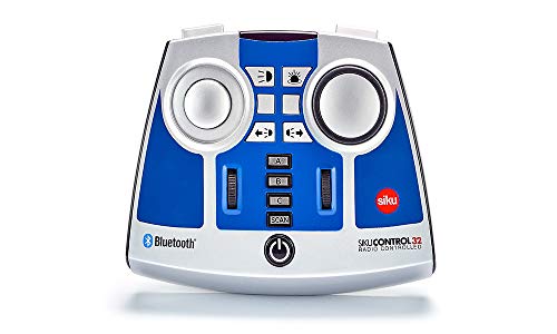 siku 6730, Mando a Distancia con Bluetooth, para vehículos SIKU Control con Sistema Bluetooth, Plástico, Funciona con Pilas, Azul/ Plateado