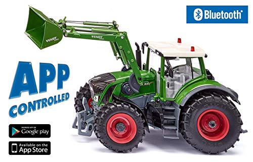 Siku 6796 Fendt 933 Vario - Tractor teledirigido con frontal y Bluetooth y control por aplicación, el color puede variar de la imagen , color/modelo surtido