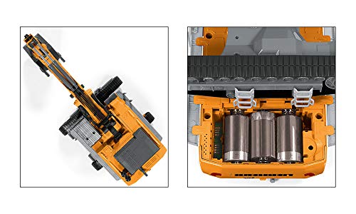 SIKU-Control 6740, Excavadora Liebherr R980 SME, Teledirigido, 1:32, Incl. Mando a Distancia radiocontrol, Metal/Plástico, Funciona con Pilas, Multifunción, Amarillo, Color Sieper GmbH