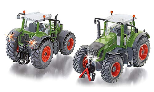 SIKU- Control 6880, Tractor teledirigido Fendt 939, 1:32, Incl. Mando a Distancia radiocontrol, Metal/Plástico, Verde, Funciona con Pilas, Compatible con Accesorios, Color (4368700)