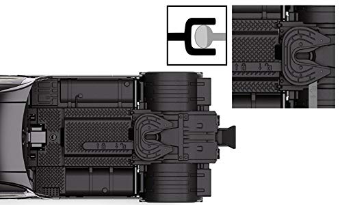 SIKU Volvo FH16, Teledirigido, Incl. Mando a Distancia Bluetooth y Accesorios, Control Posible Mediante App móvil, Color Negro (Sieper GmbH 6737)