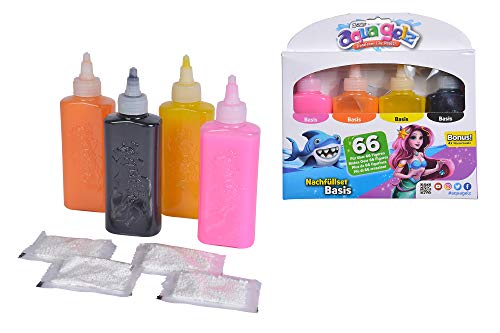 Simba Aqua Gelz 106322453 - Juego de recambios, Figuras Suaves en diseño 3D, Color Gel sumergirse en Formas, a Partir de 8 años