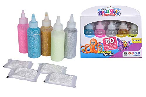 Simba Aqua Gelz 106322455 - Juego de recambios Especiales de Figuras Suaves en Gel de Color con Formas a Partir de 8 años