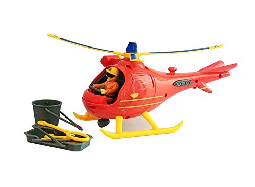 Simba - Sam El Bombero Helicóptero Wallaby con Personaje Tom, 3 años, 109251077038