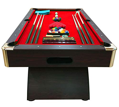 Simba Srl Mesa de Billar Juegos de Billar Pool 8 ft Carambola Full Medición 220 X 110 cm