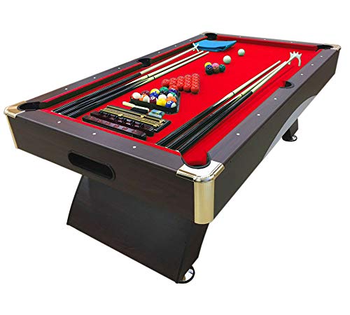 Simba Srl Mesa de Billar Juegos de Billar Pool 8 ft Carambola Full Medición 220 X 110 cm