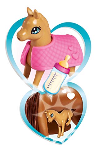 Simba Toys Evi Love - Clínica Veterinaria de Caballos, para Niños a partir de 3 años, 24 x 5.5 x 16 cm