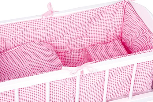 small foot company 2875 - Cama para Muñeca con Armario Inferior