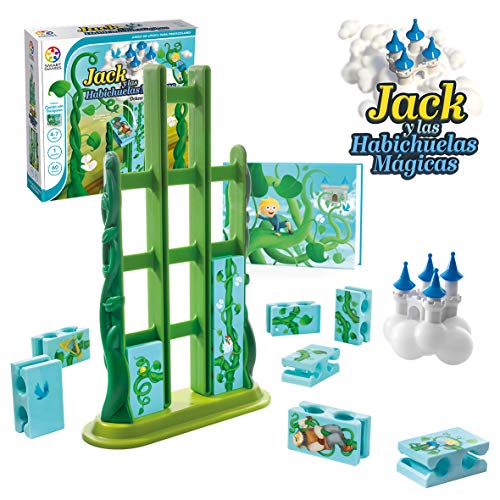 smart games SG026ES Jack y Las habichuelas mágicas smart games Juego Educativo niño, Juegos para niños 4 años, Juegos de ingenio 3D para Edad Preescolar