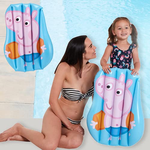 Smart Planet Peppa Pig George - Colchón hinchable para piscina (58 x 52 cm)