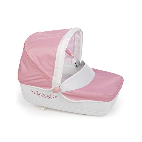 Smoby Cochecito rosa Combi 3 en 1 plegable de Inglesina para muñecos (Smoby 250582)