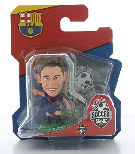 SoccerStarz Barcelona Frenkie De Jong Home Kit (2020 Version)