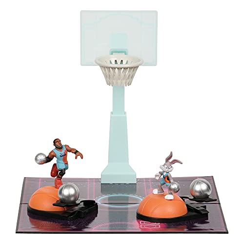 Space Jam New Legends Playset con 2 minifiguras para jugar un verdadero partido de la película Space Jam para niños a partir de 4 años, Giochi Preziosi PCE01000