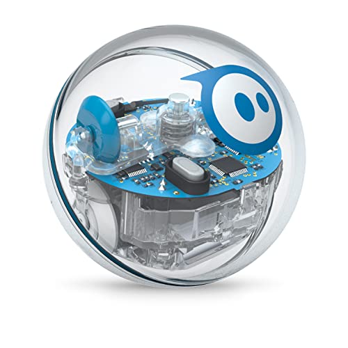 Sphero- SPRK+ Esfera robótica y Robot controlado por una aplicación Aprendizaje y programación en Stem para niños Matriz de LED programable, conexión Mediante Bluetooth, Color transparente (K001RW1)