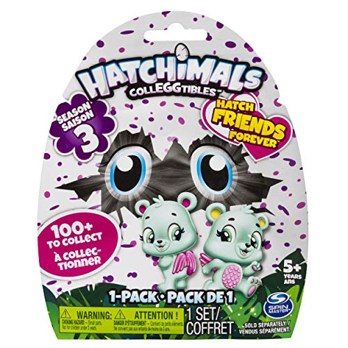 Spin Master- CollEGGtibles 1 Pack-Season 3 1 Hatchimals Série 3 - Modèle Aléatoire, Multicolor (6041316) , color/modelo surtido