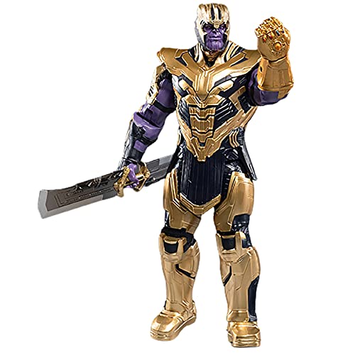 SPOTOR Marvel Model Toys 35 CM Avengers 4 Armor Thanos Figura de acción Muñecas CLORURO DE POLIVINILO Figura Conjunta móvil Regalos Toys Toy Children's Toy 14 Pulgadas Hombre Hombre Spiderman Capitán