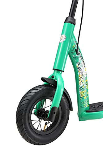 STAR SCOOTER Patinete Infantil 2 Ruedas a Partir de 5 años | Kick Scooter 10" neumáticos, Ajustable en Altura para niñas y niños | Menta