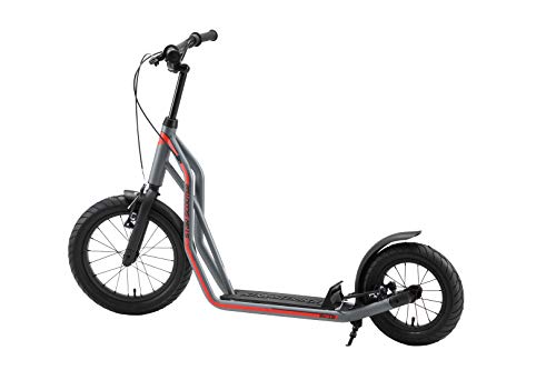 STAR SCOOTER Patinete Infantil 2 Ruedas a Partir de 7-8 años | Kick Scooter 12/16" neumáticos, Ajustable en Altura para niñas y niños | Menta