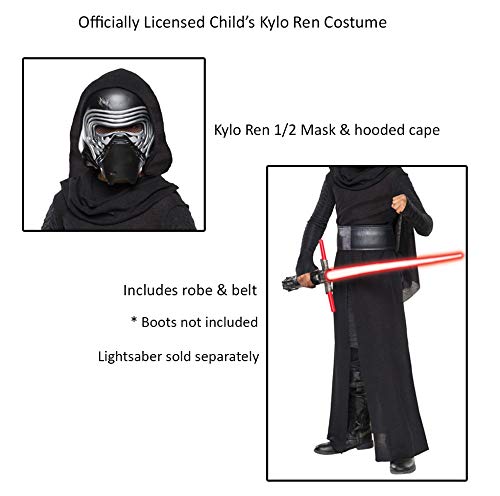 Star Wars - Disfraz Kylo REN Premium, Talla L (Rubie'S Spain 620091-L)