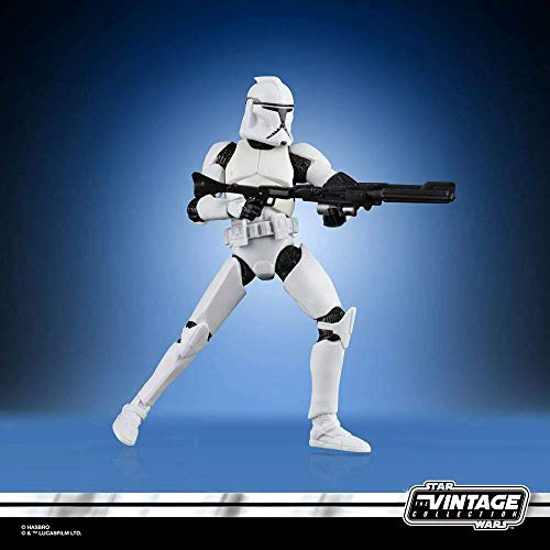 Star Wars- Figura Vintage Clone Trooper (Hasbro E9333ES0)