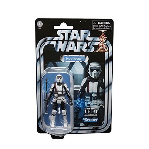 Star Wars La colección Vintage - Gaming Greats - Star Wars Jedi: Fallen Order - Figura de Shock Scout Trooper a Escala de 9,5 cm - Edad: 4+