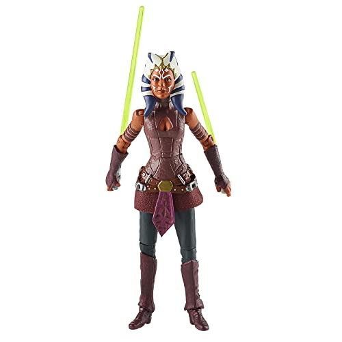 Star Wars La colección Vintage - Juguete Ahsoka VC102 a Escala de 9,5 cm - Star Wars: Guerra de los Clones - Figura de acción - Edad: 4+