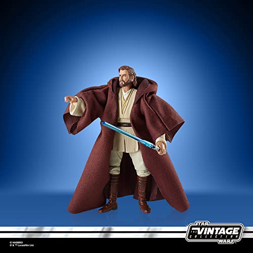 Star Wars La colección Vintage - Juguete OBI-WAN Kenobi VC31 a Escala de 9,5 cm - Star Wars: El Ataque de los Clones - Figura de acción - Edad: 4+