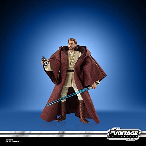 Star Wars La colección Vintage - Juguete OBI-WAN Kenobi VC31 a Escala de 9,5 cm - Star Wars: El Ataque de los Clones - Figura de acción - Edad: 4+