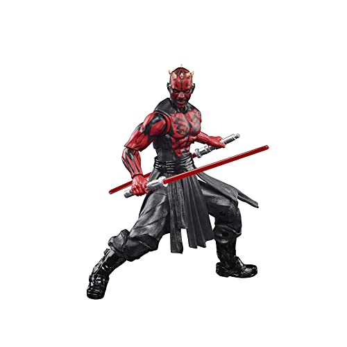 Star Wars The Black Series - Darth Maul (Sith Apprentice) - Figura a Escala de 15 cm - Figura del 50.º Aniversario de Lucasfilm - Edad: 4+