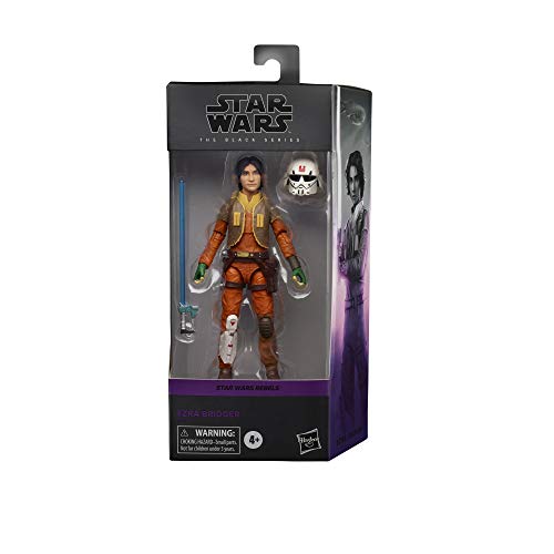 Star Wars The Black Series Ezra Bridger Toy Figura de acción Coleccionable de Star Wars Rebels, Juguetes para niños de 4 años en adelante