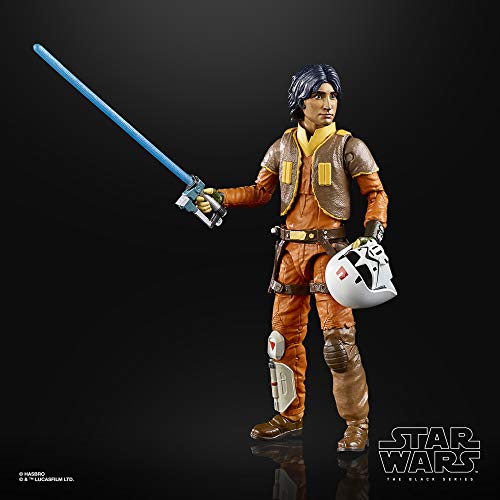 Star Wars The Black Series Ezra Bridger Toy Figura de acción Coleccionable de Star Wars Rebels, Juguetes para niños de 4 años en adelante