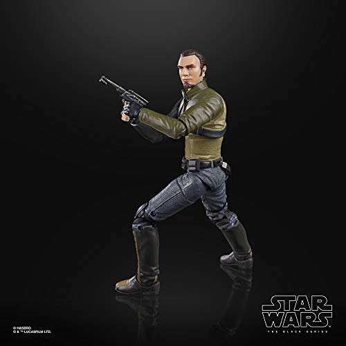 Star Wars The Black Series Kanan Jarrus Toy Figura de acción Coleccionable de Star Wars Rebels, Juguetes para niños de 4 años en adelante