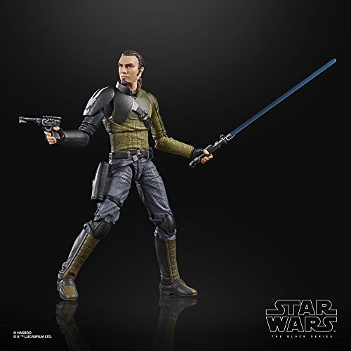 Star Wars The Black Series Kanan Jarrus Toy Figura de acción Coleccionable de Star Wars Rebels, Juguetes para niños de 4 años en adelante