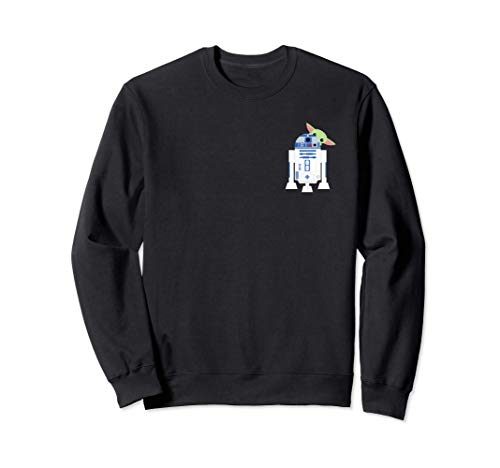 Star Wars The Mandalorian R2-D2 and the Child Peekaboo Sudadera