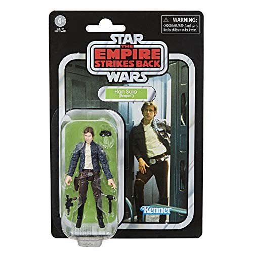 Star Wars The Vintage Figura De Han Solo Bespin, Collection El Imperio Contraataca (Hasbro E9573ES0)