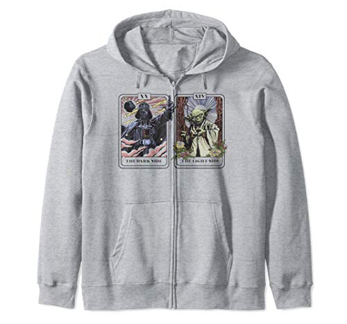 Star Wars Vader Yoda Tarot Cards Sudadera con Capucha