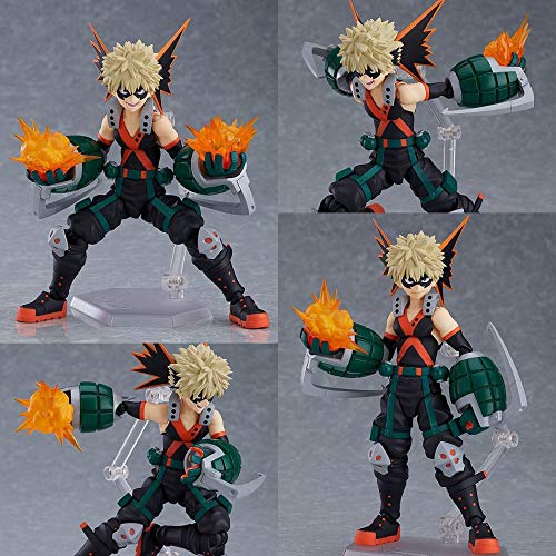 STKCST Anime My Hero Academia Figura Bakugo Katsuki Articulada Versión Escultura Estatua Muñeca Muñeca Modelo Muñeca Altura 14 cm