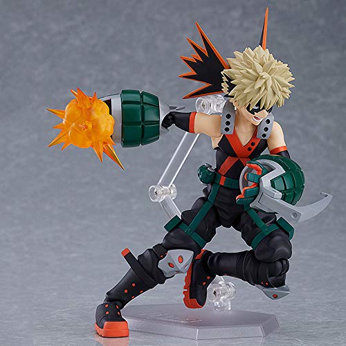 STKCST Anime My Hero Academia Figura Bakugo Katsuki Articulada Versión Escultura Estatua Muñeca Muñeca Modelo Muñeca Altura 14 cm