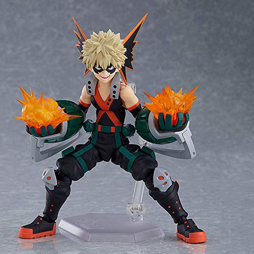 STKCST Anime My Hero Academia Figura Bakugo Katsuki Articulada Versión Escultura Estatua Muñeca Muñeca Modelo Muñeca Altura 14 cm