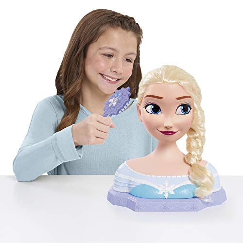 STYLING HEAD Disney Elsa Busto Deluxe com 18 Accesorios para maquillarla y peinarla