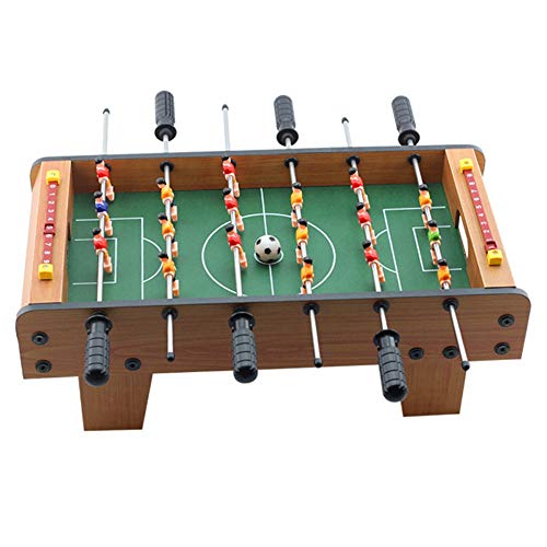 SuDeLLong Futbolín Mesa de futbolín Juegos de competición de Deportes Juegos for Adultos y niños Mini Compacto de Mesa Juego de fútbol (Color, Size : 50x25x15.5cm)