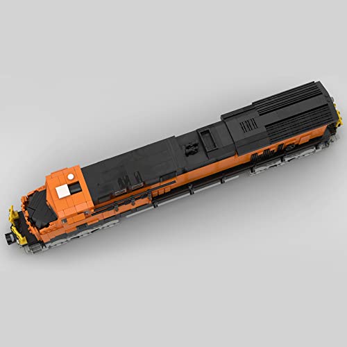 Sunery Locomotora técnica de construcción de la Union Pacific ES44AC BNSF, modelo de tren teledirigido de 2,4 GHz, 1797 piezas, juguete de construcción compatible con Lego Technic