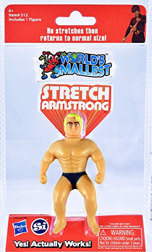 Super Impulse- World'S Smallest Other License Armstrog Miniatura Stretch Armstrong, Multicolor (512)