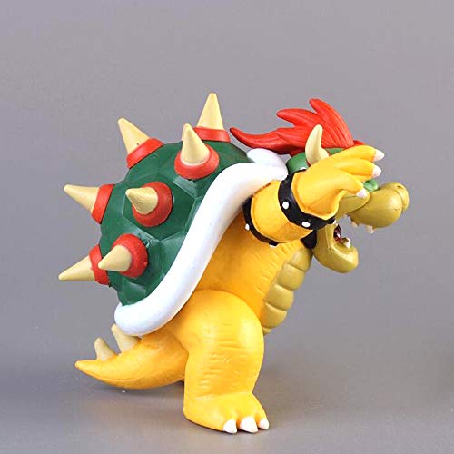 Super Mario Bros Bowser PVC Acción Figura Modelo 10 cm Colección RARA