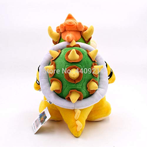 Super Mario Bros Bowser Stand Koopa Peluche Gran Regalo Para Bebé 25cm